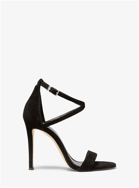 antonia michael kors|Antonia Suede Sandal .